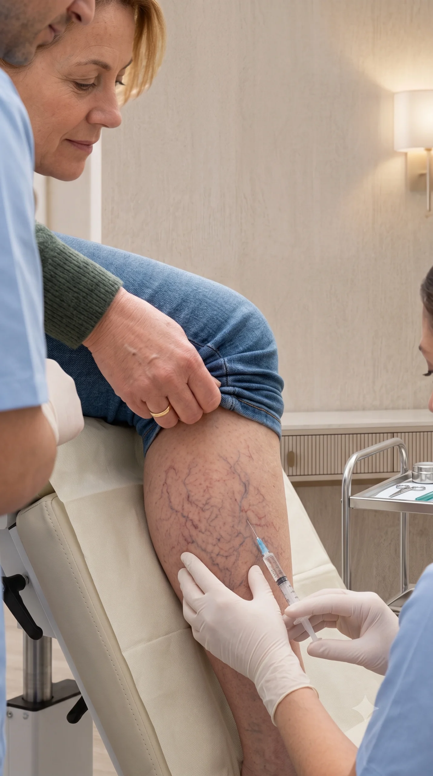 What Happens During a Sclerotherapy Appointment?