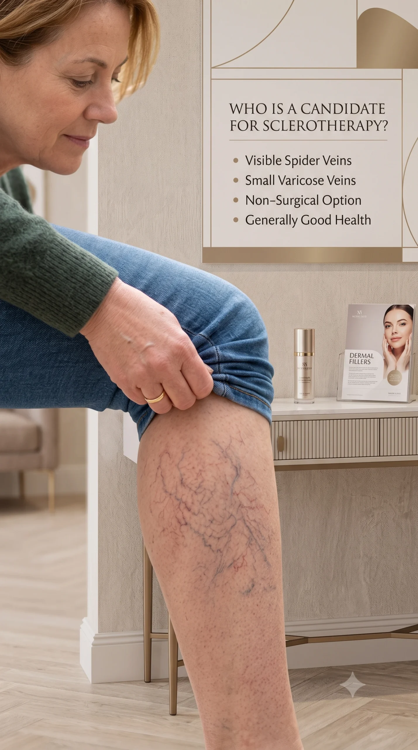 Who Is a Candidate for Sclerotherapy?